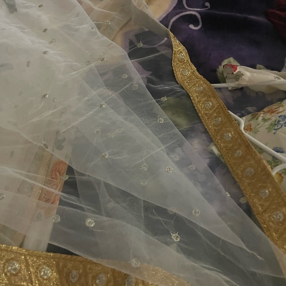 Indian lehenga tops skirt and scarf - Picture 4 of 14